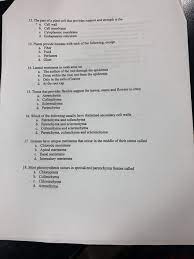 Check spelling or type a new query. Blant Cells 1 Which Of The Following Is Not Part Of Chegg Com