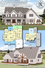 Check out our house plans chart below. Plan 46380la Exclusive Country Dream House Plan With Optional 6th Bedroom Dream House Plans House Plans Farmhouse Plans