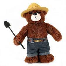 12 5 Smokey Bear Walmart Com In 2020 Bear Plush Smokey The Bears Bear