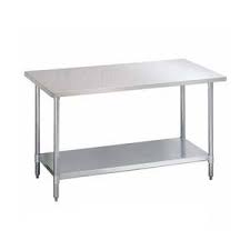 Green World By Turbo Air Tsw 3018e Turbo Air 30 W X 18 L Economy S S Flat Top Work Table Stainless Steel Work Table Stainless Steel Table Top Stainless Steel Bench