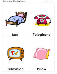 Bedroom Flashcards Ingles Para Preescolar Actividades De Ingles Para Ninos Material Educativo