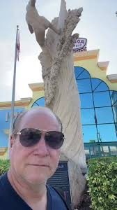 Morning walk with Mike, Ron Jon surf shop Cocoa Beach Florida , ., ., ., 📅  August 13