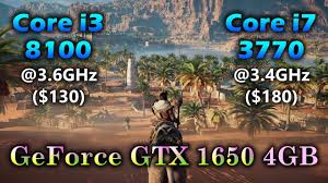 Price and performance details for the amd ryzen 3 1300x can be found below. Core I3 8100 Vs Core I7 3770 Geforce Gtx 1650 4gb Tested In 12