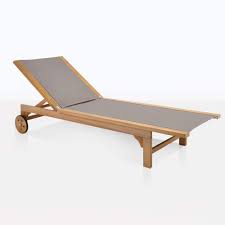 The lynne outdoor lounger is vintage minimalism at its best. Tango Teak And Textilene Sun Lounger Taupe Daybed Design Warehouse Nz