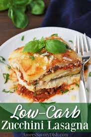Here's a few tips on how do you make perfect zucchini lasagna: Healthier Zucchini Lasagna Recipe Amee S Savory Dish