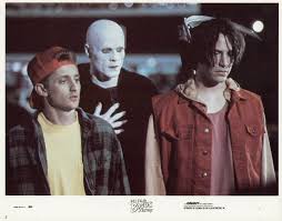 Meet the charming cast of jingle jangle: Bill Ted S Bogus Journey Movie Cast Lobby Card Unsigned Usa 1991 Historyforsale Item 259048