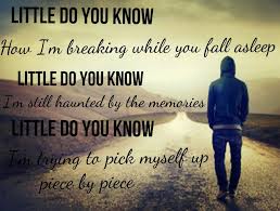 Little Do You Know Alex And Sierra Cute Song Lyrics Song Quotes Music Lyrics