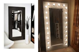 Full Length Vanity Selfie Mirror With Lights Ikea Hackers