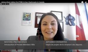 Member of parliament for fredericton, educator, mama bear, passionate about people and positive change in. Mp Jenica Atwin Tables Private Members Bill To Ban The Use Of Glyphosate In Canada Nb Media Co Op