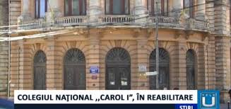Tencuiala cade în clase, crăpăturile se văd în tavan cu ochiul liber şi la cea mai mică trepidaţie, biblioteca din clădire, o bijuterie arhitectonică, se cutremură. Colegiul NaÅ£ional Carol I Tele U Craiova