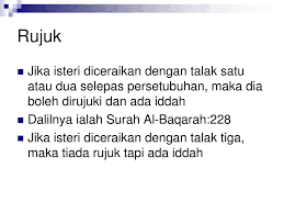 Boleh kembali atau rujuk kepada pernikahannya jabatan bantuan guaman perlu mengemukakanyang dahulu melainkan dengan suatu akad nikah yang baru. Ppt Rujuk Powerpoint Presentation Free Download Id 968261