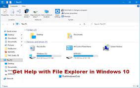 Then, from the search results, open the file explorer app. How To Get Help With File Explorer In Windows 10