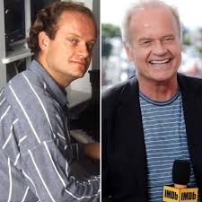 Created by david angell, peter casey, david lee. Frasier Cast Then And Now Kelsey Grammer Peri Gilpin John Mahoney And More