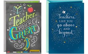 Offer valid through the date indicated while supplies last only at participating hallmark gold crown stores in the u.s.a. 3 Free Hallmark Thank You Teacher Cards Free Stuff Finder