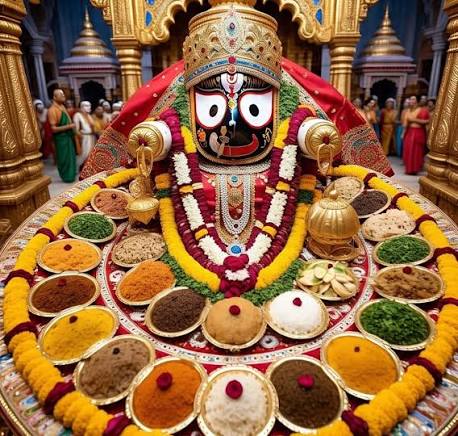 জগন্নাথ দেব কে কেন ৫৬ ভোগ নিবেদন করা হয়? সত্যিই কি ভগবান এত খাবার গ্রহণ করেন? জানুন, কাহিনী....... ভগবান বিষ্ণুর অবতার হচ্ছেন প্রভু জগন্নাথ ...