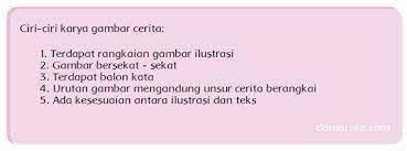 Kamu telah melihat contoh karya gambar cerita. Ciri Ciri Karya Gambar Cerita Halaman 99 Belajar Kurikulum 2013