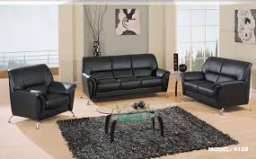 Gleaming Black Sofa Set In 2020 Leather Sofa Living Room Leather Sofa Set Living Room Sofa Set