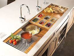 16 gauge stainless steel that is scratch, stain, rust, heat and fade resistant. Kitchen Design The Galley Sink Workstation 7 Busyboo Kitchen Design Outdoor Kitchen New Kitchen