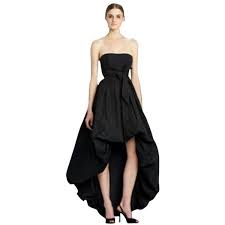 Pre Owned Bcbgmaxazria Black Bcbg Hi Low Bubble Dress 121 Liked On Polyvore Featuring Dresses Black Tie Cocktail Dress Strapless Dress Formal Bubble Dress