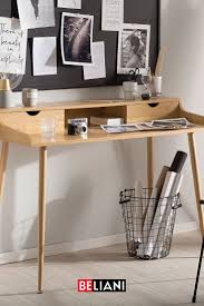 Wählen sie eine größe aus s m l xl. Schreibtisch Heller Holzfarbton 120 X 60 Cm 2 Schubladen Lenora In 2020 Schreibtisch Modern Schubladen Schreibtisch
