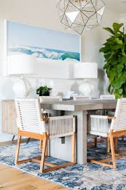 Estillo Project Modern Coastal Dining Roombecki Owens Coastal Living Rooms Dining Room Design Decor