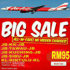 Compare flights from johor bahru to kuala lumpur and find cheap tickets with skyscanner. New Route Promosi Jualan Tiket Flight Promo Murah Facebook