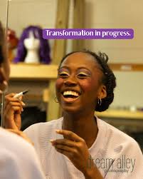 Before they become the character, there's the ritual—the swipe of makeup,  the flick of eyeliner, the deep breath. It's a quiet metamorphosis, and  it's beautiful to witness. 🎭✨ www.dreamalleyphotography.com  #BehindTheScenes #TheaterPhotography ...