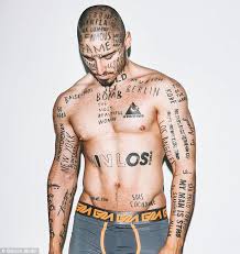 Our prostate cancer team is recognized worldwide for its strengths in diagnosing and treating tumors of the prostate. Model Vin Los With Words Tattooed On His Face Lands Garcon Model Campaign Daily Mail Online