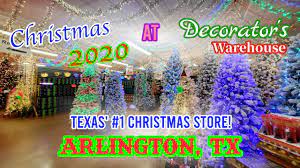 Our christmas wonderland features more than an acre of beautiful. Christmas At Decorator S Warehouse 2020 Texas 1 Christmas Store Arlington Tx Youtube