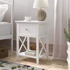 Can't find the table that correlates with the overall style of your place? Brambly Cottage Stanhope 1 Drawer Bedside Table Reviews Wayfair Co Uk