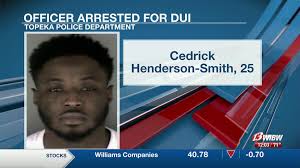 Off-duty Topeka police officer arrested