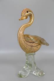 We offer a large collection of murano glass birds including parrots and love birds in a variety of colors. Vintage Murano Glass Bird 9 Gold Flecks By Dogdazeantiques On Etsy Murano Glass Birds Glass Birds Murano Glass