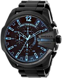 Amazon Com Diesel Men S Dz4318 Diesel Chief Series Analog Display Analog Quartz Black Watch Diesel Watch Diesel Watch Diesel Watches For Men Watches For Men