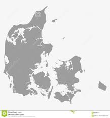 Hier nun die dänemark karte. Karte Von Danemark Im Grau Auf Einem Weissen Hintergrund Vektor Abbildung Illustration Von Nord Nordisch 83880911