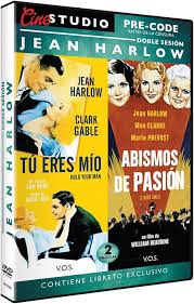 Amazon.com: Jean Harlow: Hold Your Man / Three Wise Girls [ NON-USA FORMAT,  PAL, Reg.0 Import - Spain ] : Jean Harlow, Clark Gable, Stuart Erwin,  Dorothy Burgess, Muriel Kirkland, Garry Owen,
