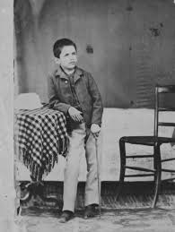 Ο Κωστής Παλαμάς σε παιδική ηλικία, περίπου 10 ετών (~1870 ...