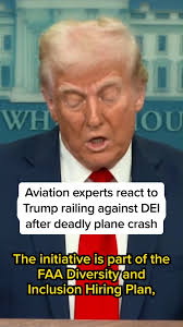 Following the deadly midair collision between an American Airlines jet and  an Army Black Hawk helicopter, President Trump implied the blame falls