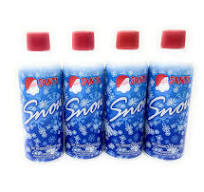 Amazon.com: Riyan (4 Cans Santa Snow Spray 9oz Holiday ...