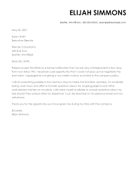 3 two weeks notice letter templates (+10 proven resignation tips) i mentioned this above, but because it's so important i want to mention it again: How To Write A Resignation Letter Myperfectresume