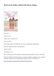 Please off adblock to watch movies. Watch Fort Tilden 2014 Full Movie Online