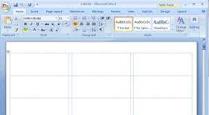 Click the file tab at the upper left. How To Create Mailing Labels In Word