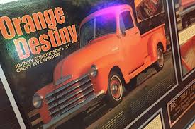 Image result for Orange 1951 Truck