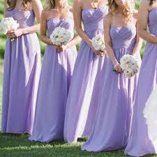 Long Lavender Bridesmaid Dresses Sweetheart Strapless A Line Bridesmaid D In 2020 Lilac Bridesmaid Dresses Lavender Bridesmaid Dresses Long Lavender Bridesmaid Dresses