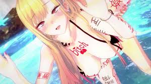 Sex at sea 喜多川海夢(meat urinal JK)｜俺の3Dエロ動画