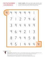 Number Worksheets School Sparks Obuchenie Matematika Doshkolnik