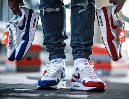 Nike Air Max 1 Og Blue Red J Kjerulf Nike Air Max Nike Air Nike