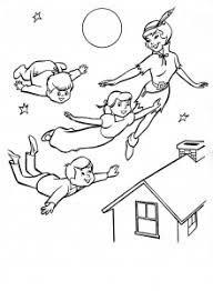 Peter pan coloring pages for kids. Peter Pan Free Printable Coloring Pages For Kids