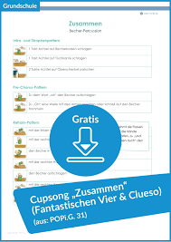 Maybe you would like to learn more about one of these? Gratis Download Cupsong Fur Die Grundschule
