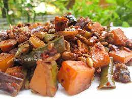 Kaya Achinga Payar Mezhukkupuratti Kerala Style Recipe Recipe Recipes Curry Recipes Indian Food Recipes