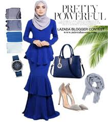 Warna bernhur juga disebut royal blue adalah turunan dari warna biru, namun lebih gelap. Edisi Syawal Persiapan Baju Raya Miera Hassan